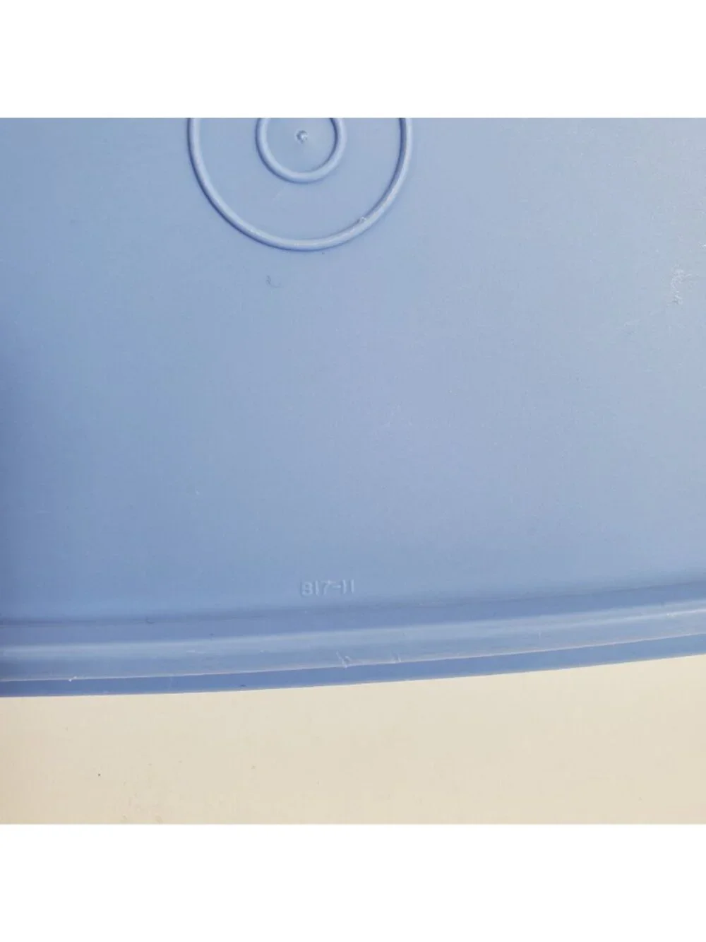 Tupperware Replacement Lid Rectangular Blue Seal 817